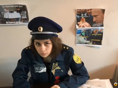 Сотрудница налоговой инспекции долбится с майором - в ролях Лолли Липс