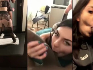 Порно компиляция отсосов больших чёрных членов