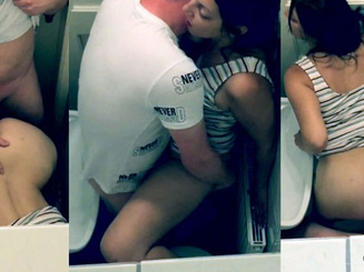 Гость отодрал в домашнем туалете жену друга